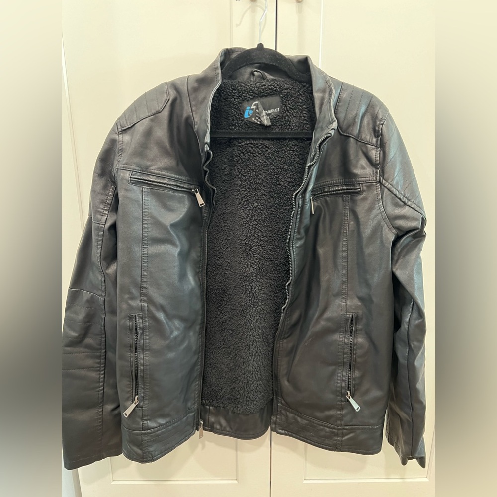 iOS Apparel Pleather Jacket - Picture 2 of 5